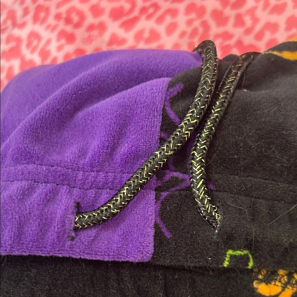 BettieJuice Women's Sleep Jogger with Pockets - Purple and Black